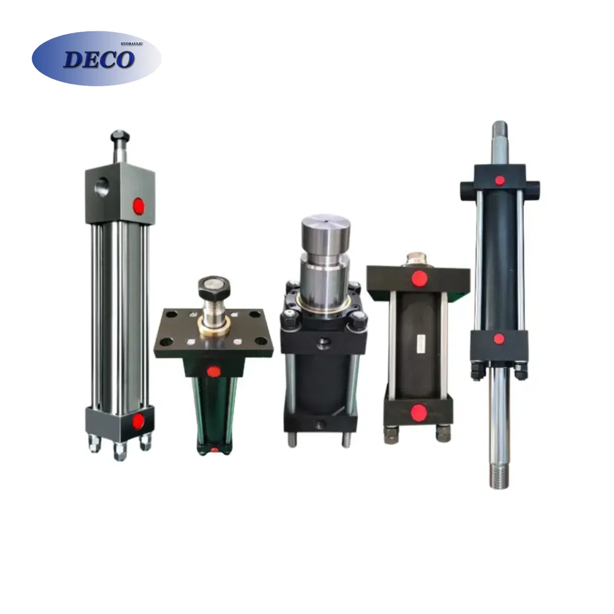 Stroke Adjustable Double Action Mini/Small/Micro Hydrocylinder Tie Rod Hydraulic Piston Cylinder