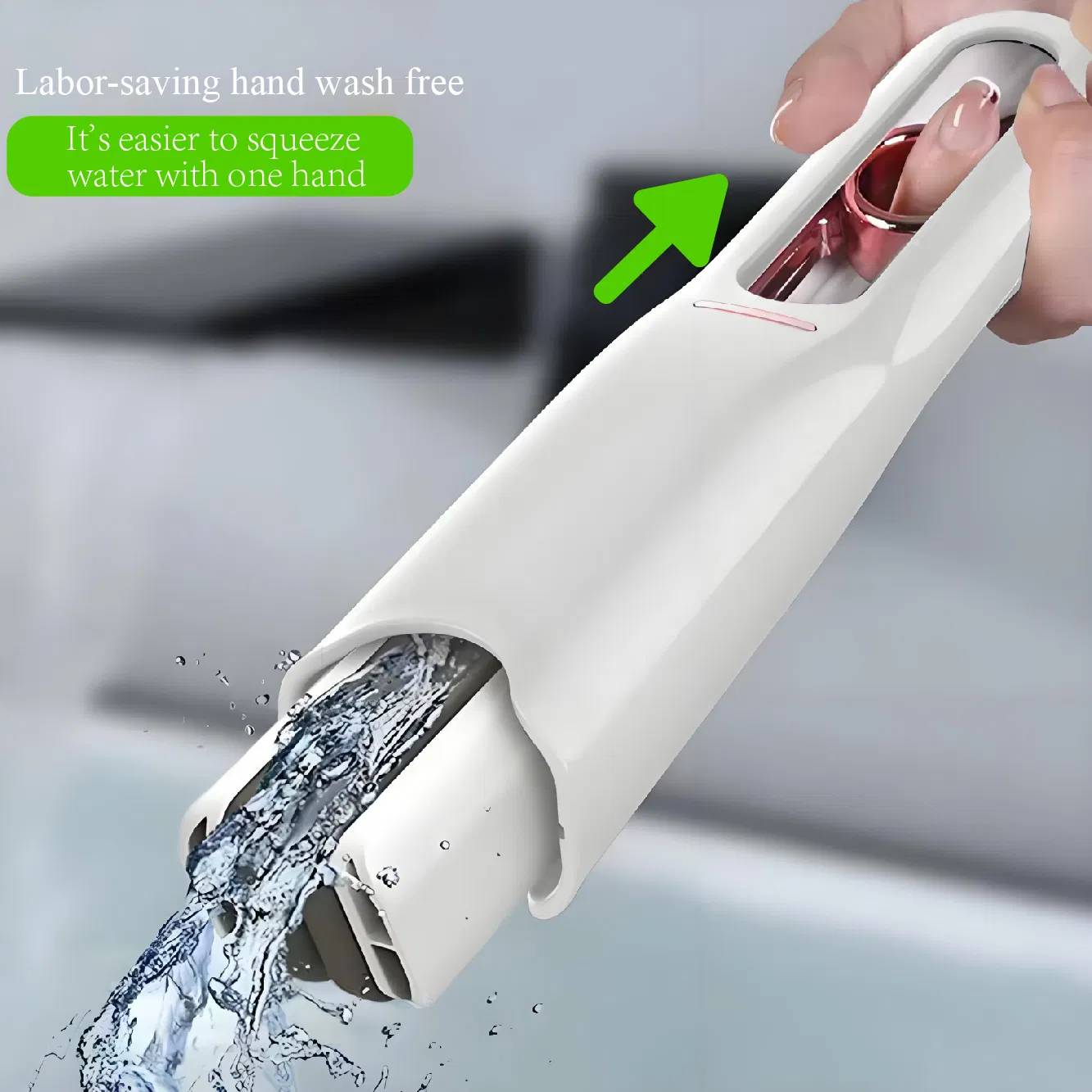 Portable Hands Free Washing Car Tea Table Glass Desktop Portable Mini Mop