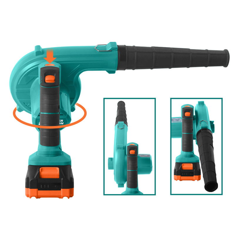 20V Electric Cordless Small Air Leaf Blower Garden Blower for Leaves Clean