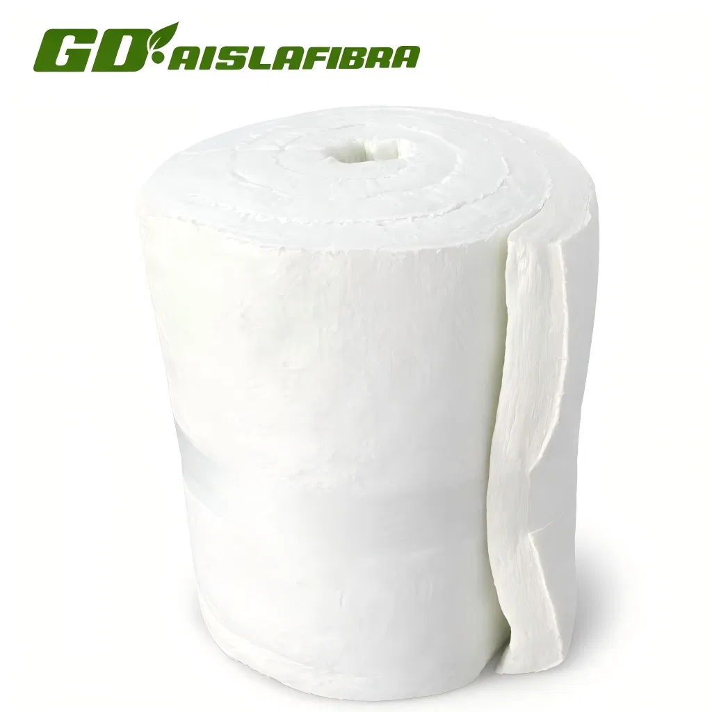 ISO Certificate High Quality 128kg/M3 1260°C Ceramic Fiber Blanket Ceramic for High Temperature Insulation