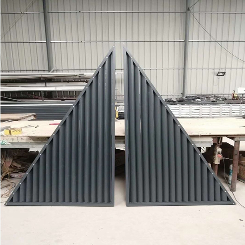 Fasec 600 - Aluminum Louvered Grille Casement Window Screen Electric Louvered Pergola