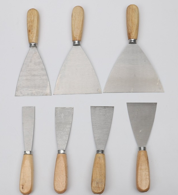 Hand Tools - Wooden Handle Putty Knife (AM-23218)