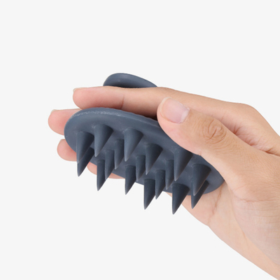 Custom Scalp Silicone Shampoo Head Massage Washing Comb Brush