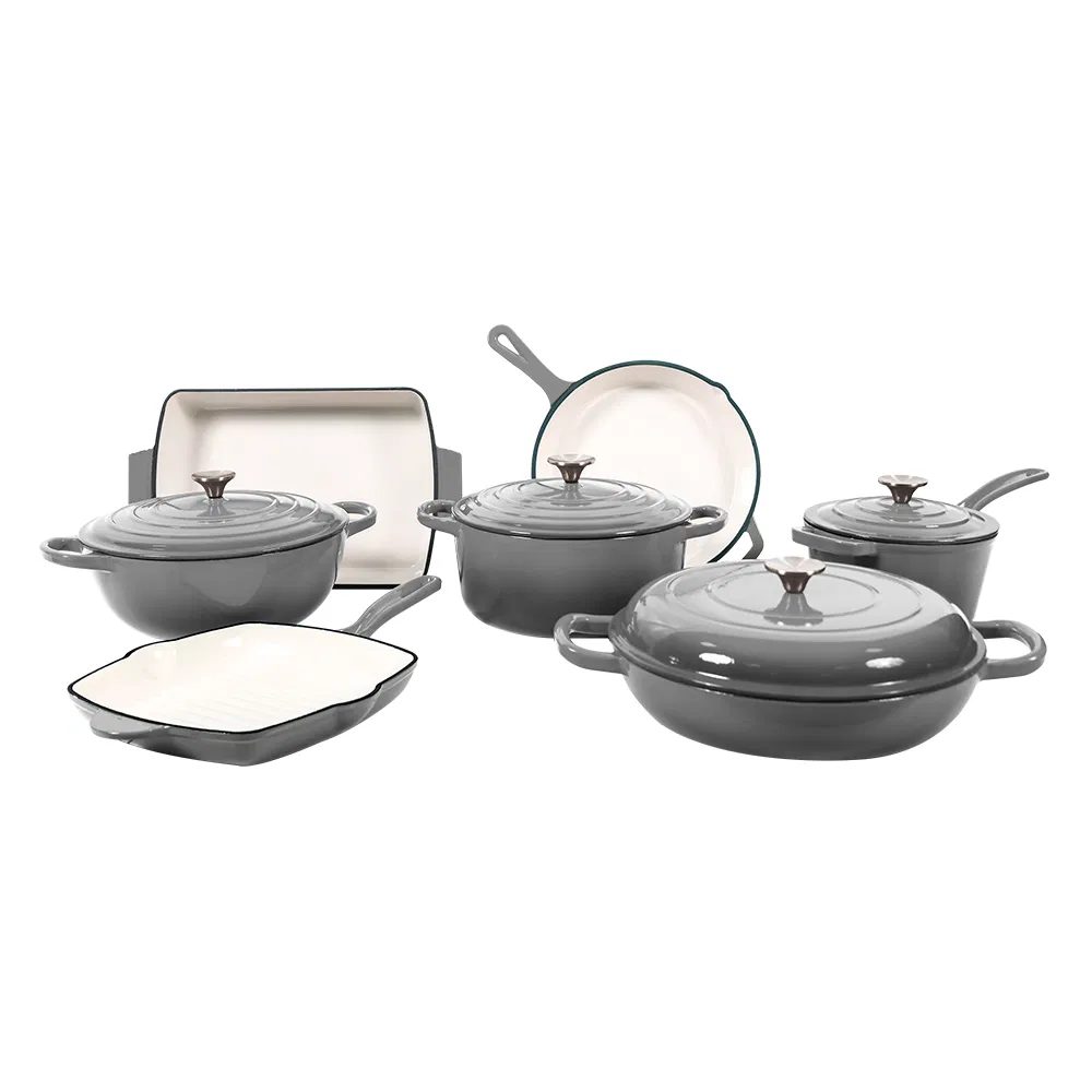 Kitchen Customizable Enameled Dutch Oven Cast Iron Cookware
