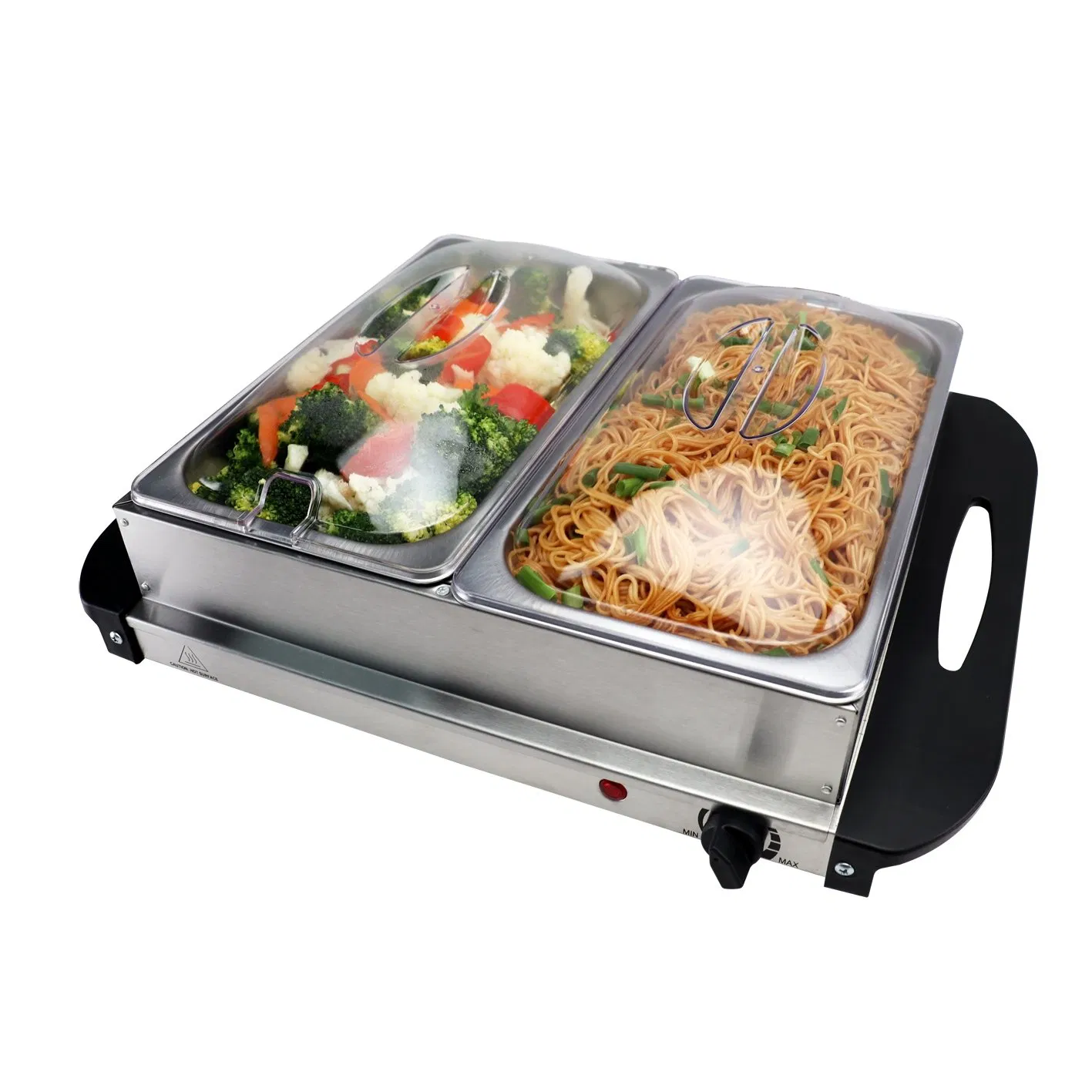 Food Hot Warmer Serving Stainless Steel Silver Electric Buffet Warmer 2021