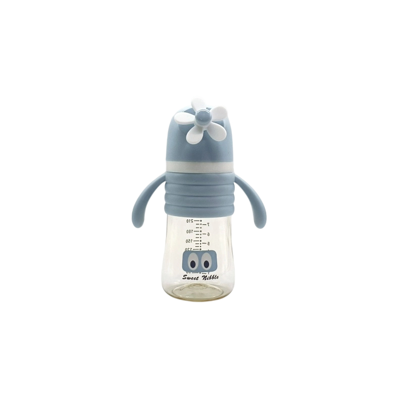 High Capacity Anti-Colic BPA-Free 300ml Wide-Neck Baby Feeding Bottle for Newborns