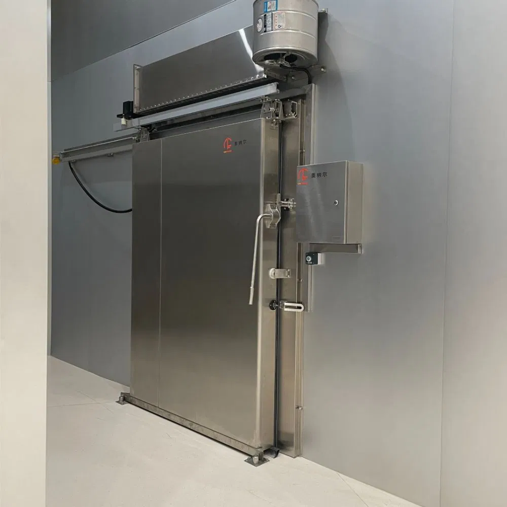 Robust Thermal-Insulated Sliding Cold Storage Door for Livestock Processing Plants