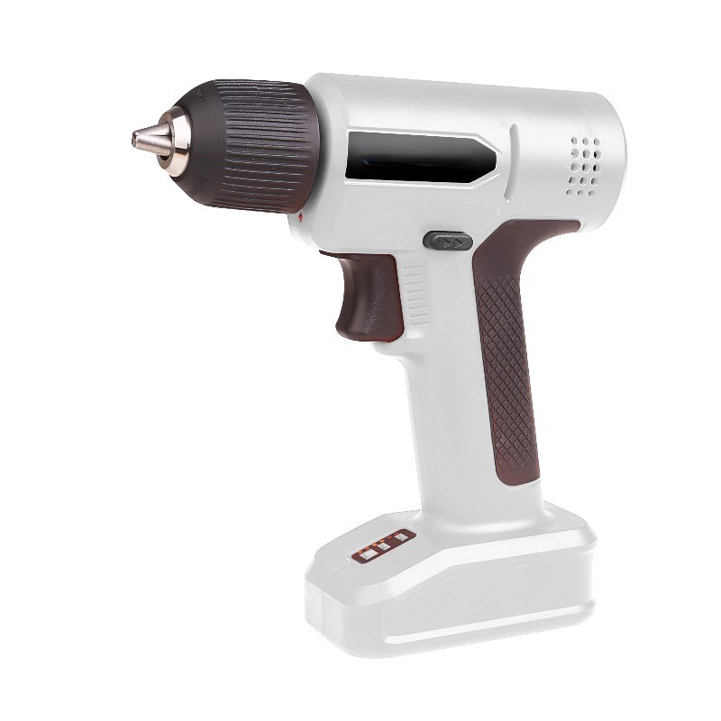 8V Cordless Mini Electric Screwdriver Set with LED Light & Magnetic Bits for DIY Home Repair