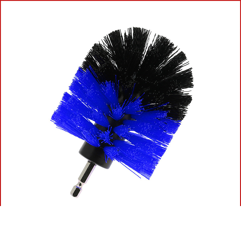 4PCS Automotive Hub Brush Set Car Rim Hub Electric Drill Cleaning Brush