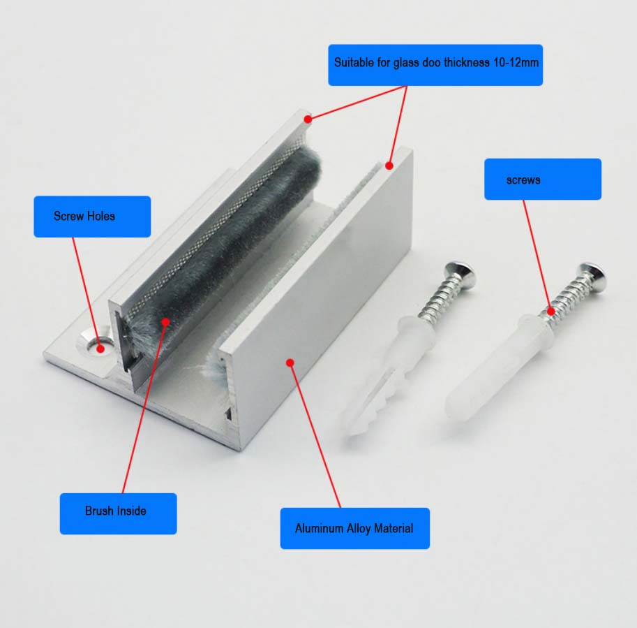 E-Star Sliding Door Hardware Floor Guide