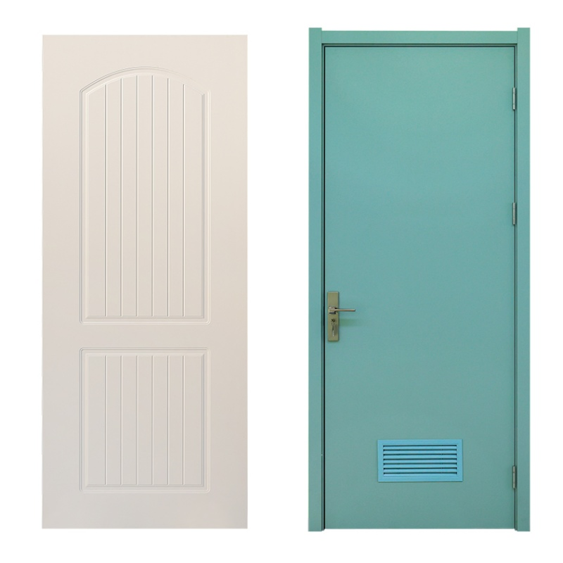 WPC Fire-Retardant PVC Laminated Door Frame for Home Decoration