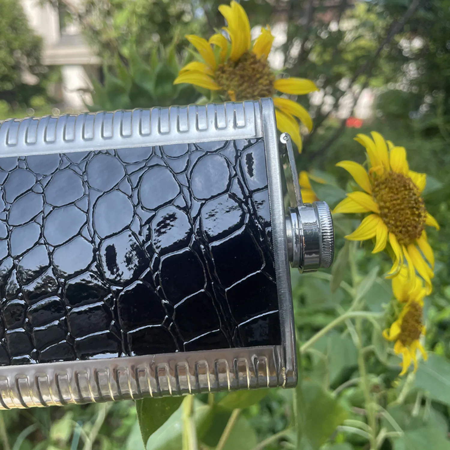 Premium Stainless Steel Hip Flask with Convenient Funnel Accessory