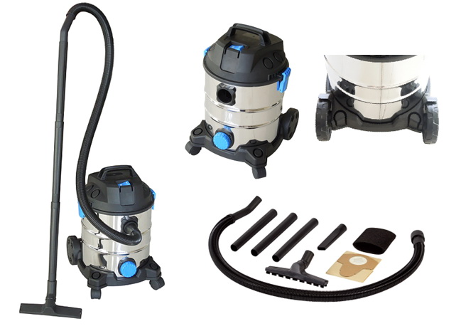 707-35L 1400W Stainless Steel Tank Water Dust Vacuum Cleaner