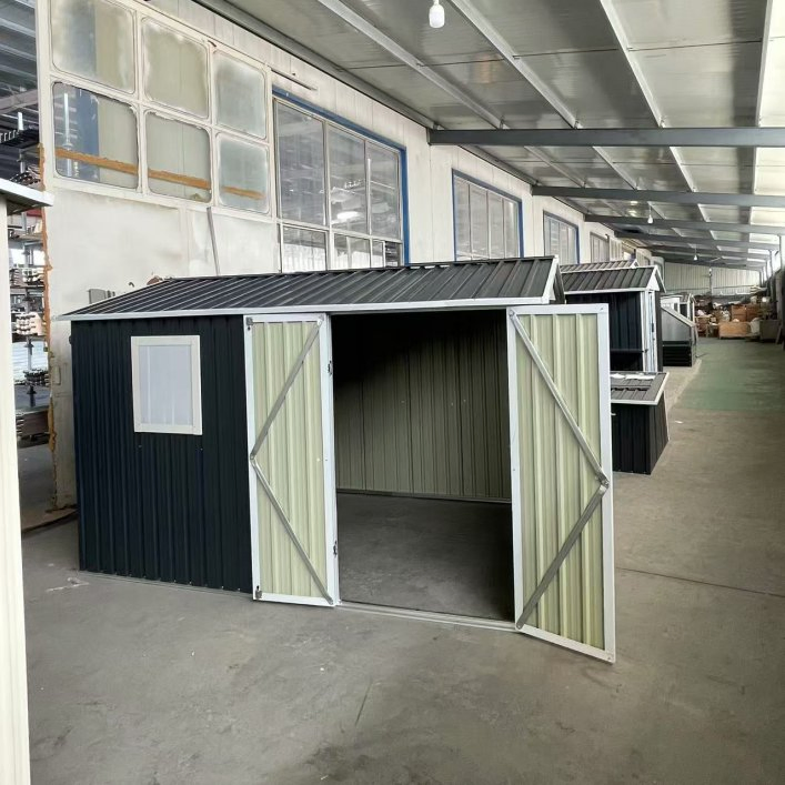 9*6FT Large Capacity Outdoor Storage Shed for Lawn Equipment Bicycles and Seasonal Items Garden Tool Shed