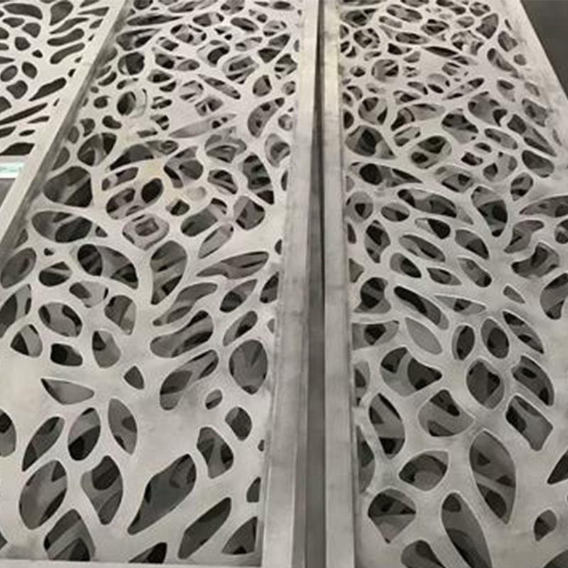 Decorative Perforated Aluminum Facade Cladding for Curtain Wall Project