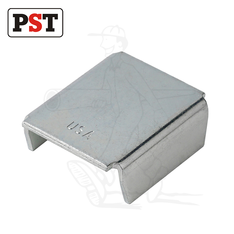 Electro-Galvanized Strut Channel End Cap Steel Cover Fittings for Channel