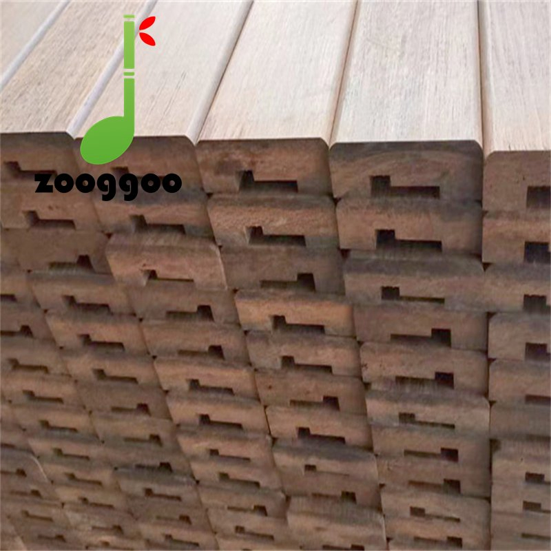 UV Blocking Anti Fading Tropical Sun Resistant Outdoor Bamboo Handrail
