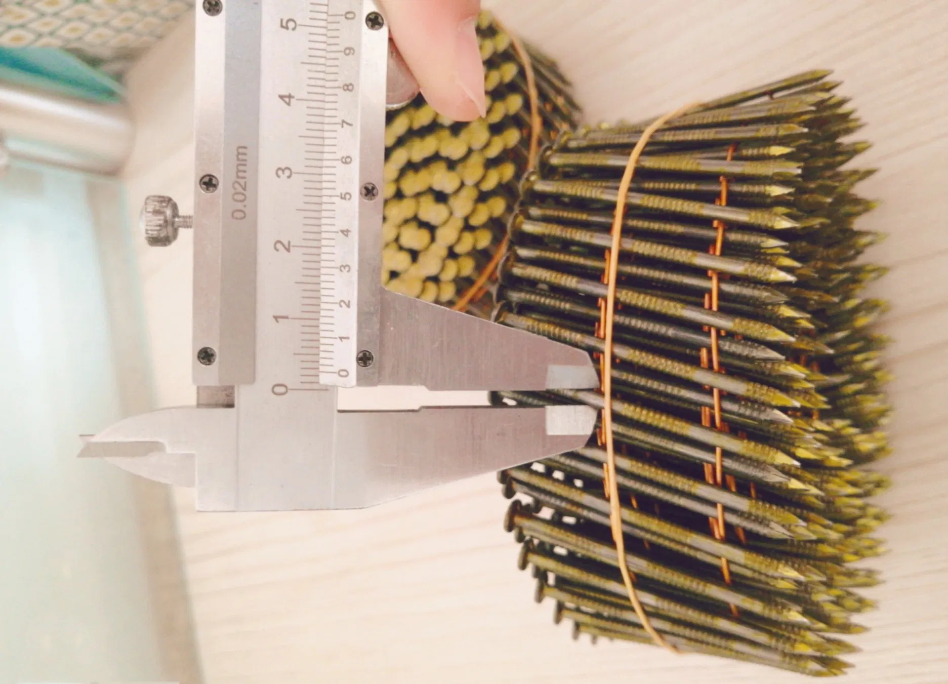 Screw Shank Ring Coil Nails Coil Roofing Wire Nails Factory