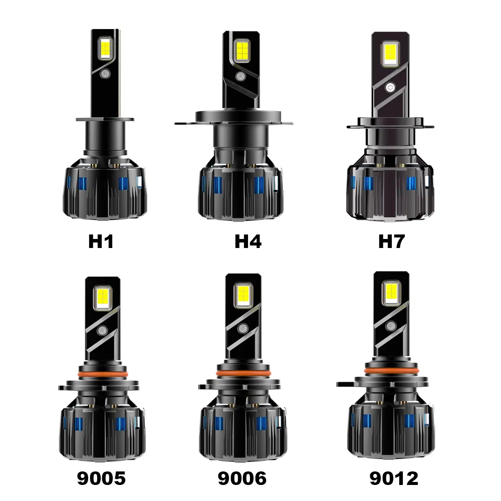 Super Bright A10 LED Headlight Bulbs for Enhanced Visibility