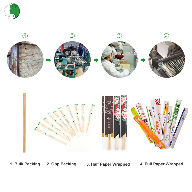 Бамбуковые палочки для еды в красных конвертах