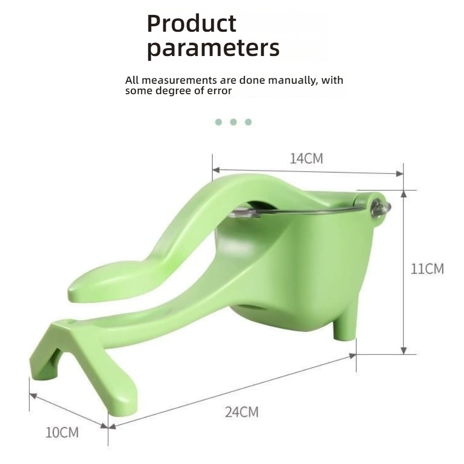 Portable Manual Hand Press Juicer for Fruit and Vegetable