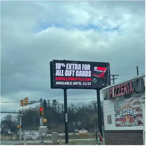 Outdoor Digital Sign Billboard Advertising High Resolution Fixed Installation P6 P8 P10 LED Giant Screen