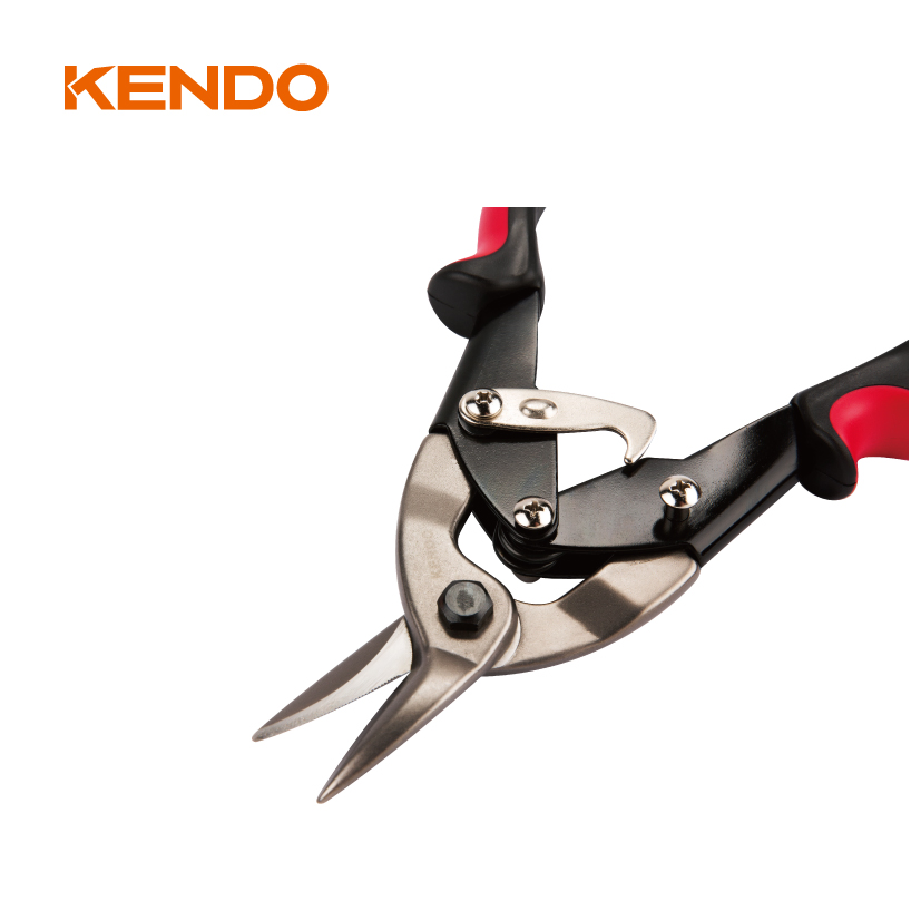 Авиационные ножницы по металлу Kendo 30812, левый рез