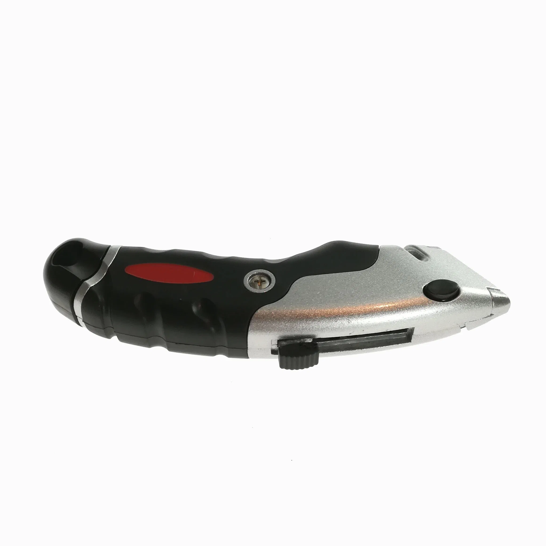 Electric Rubber Handle Folding Custom Utility Cutter Safety Retractable Knife