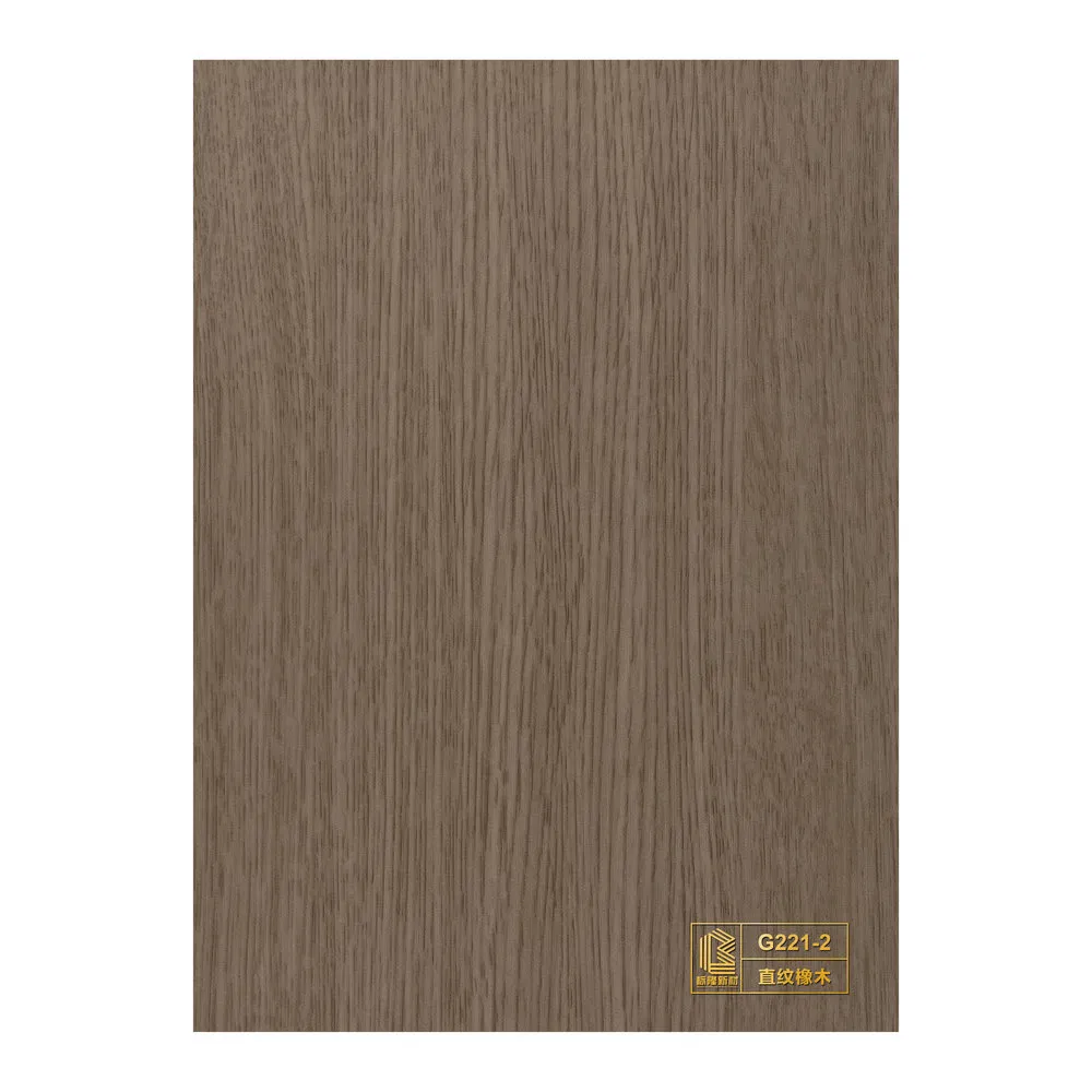 Scratch-Resistant Simple Construction PVC Wood Effect Film for Stairs