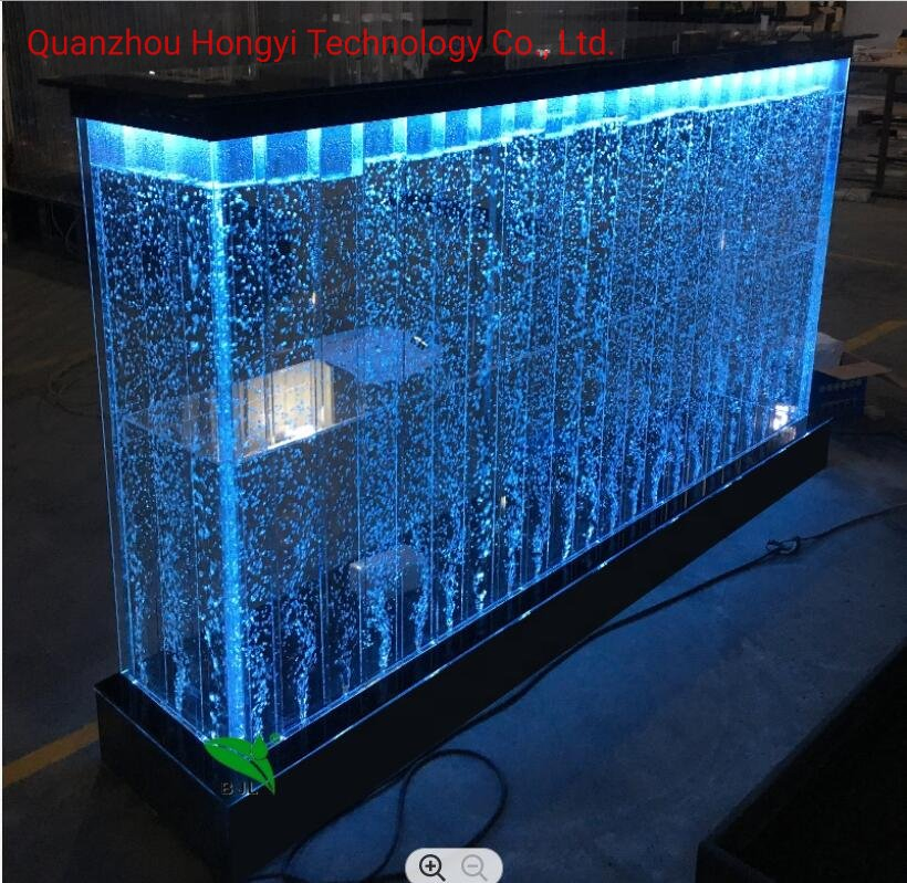 Customized Digital Waterfall LED Fountain LED Lights Hot Sale Night Club Wall Decor
