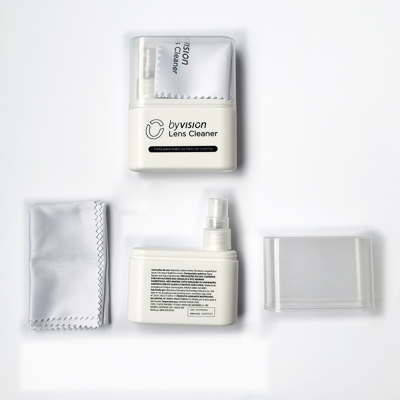 High Quality Anti Fog Lens Spray Eyeglasses Cleaner with Microfiber Cloth