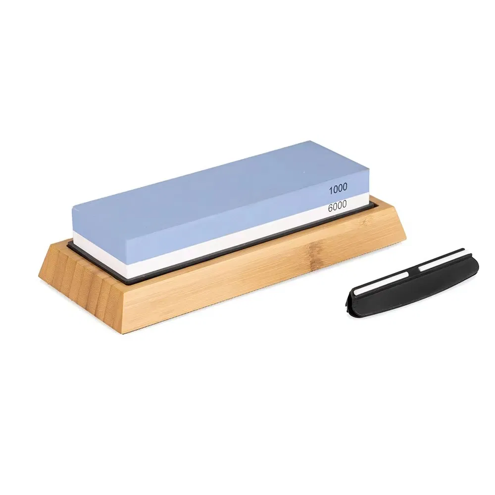 Grit Grinding Oil Stone Whetstone Set with Flattening Stone and Knife Sharpening