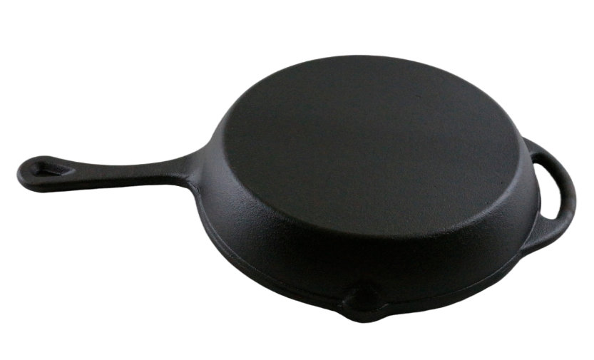 Чугунная сковорода с предварительной прокалкой