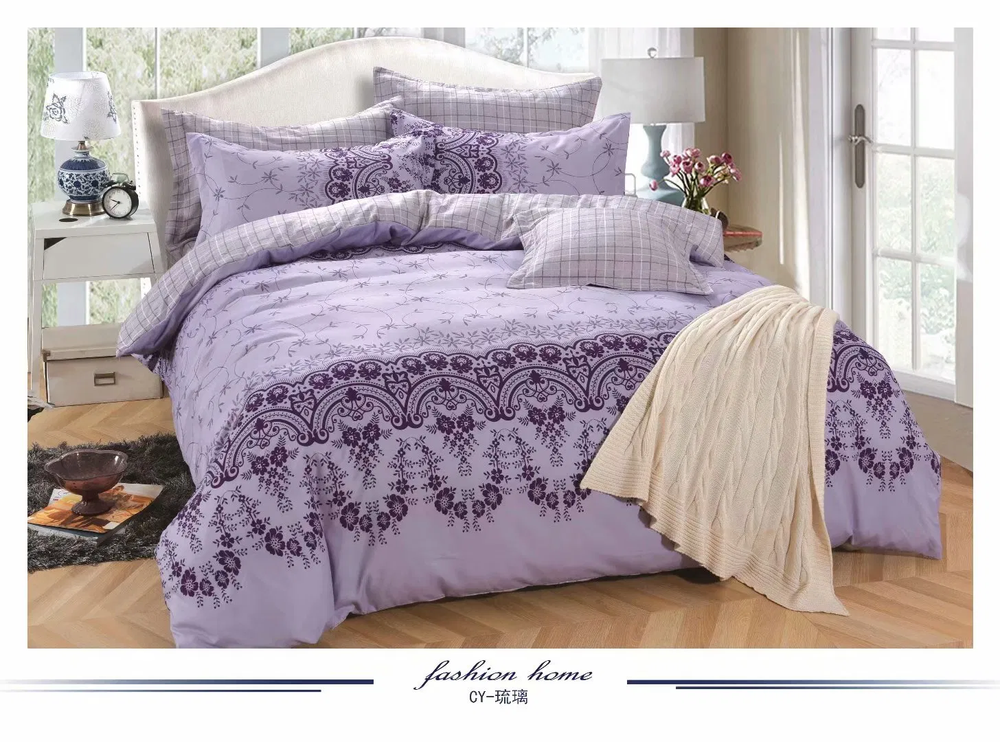 Printed New Design China Factory Direct Exporter Bedding Set Bed Cover