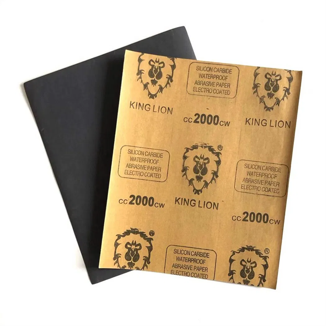 Наждачная бумага водостойкая P1500, 230x280 мм