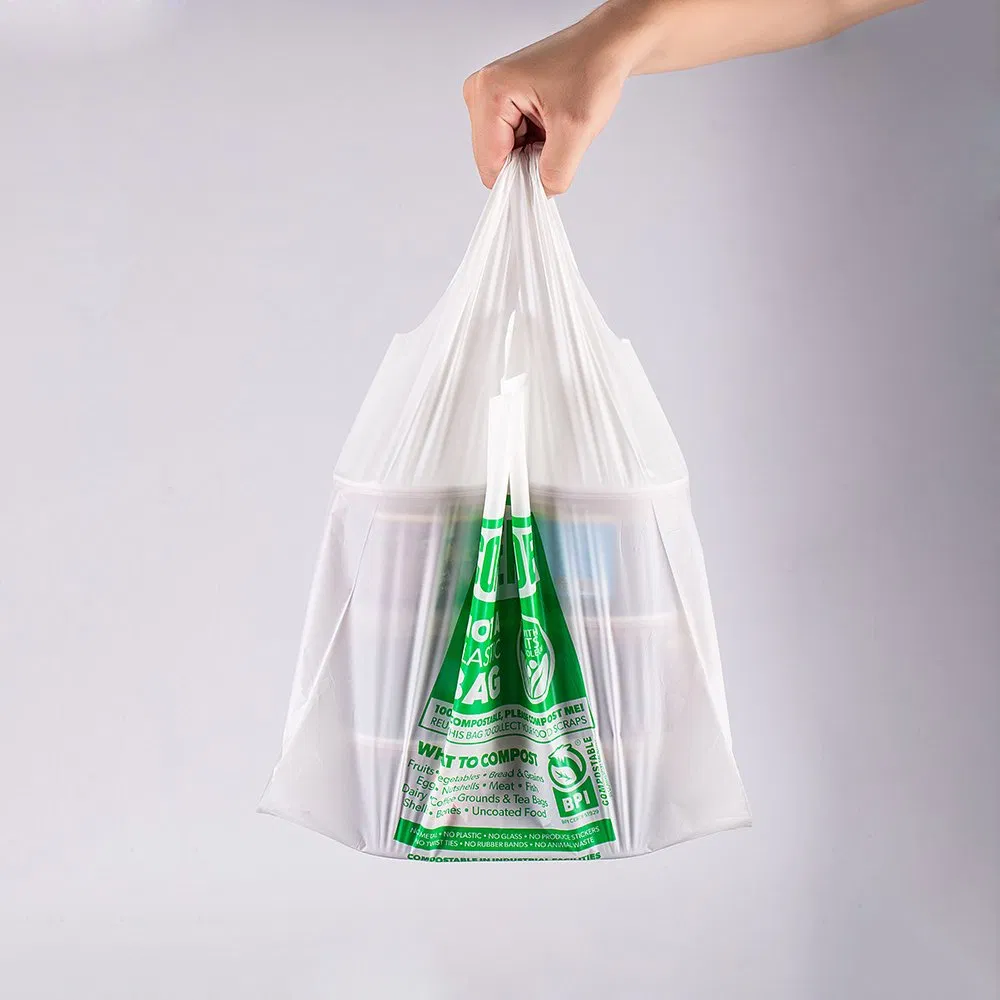 Экологичные биоразлагаемые пакеты для покупок