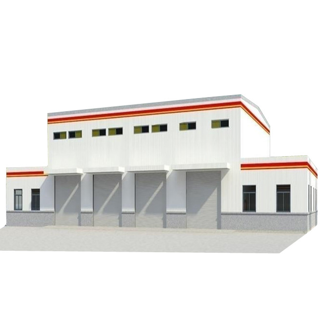 Long Span Steel Beam Column Structural Warehouse