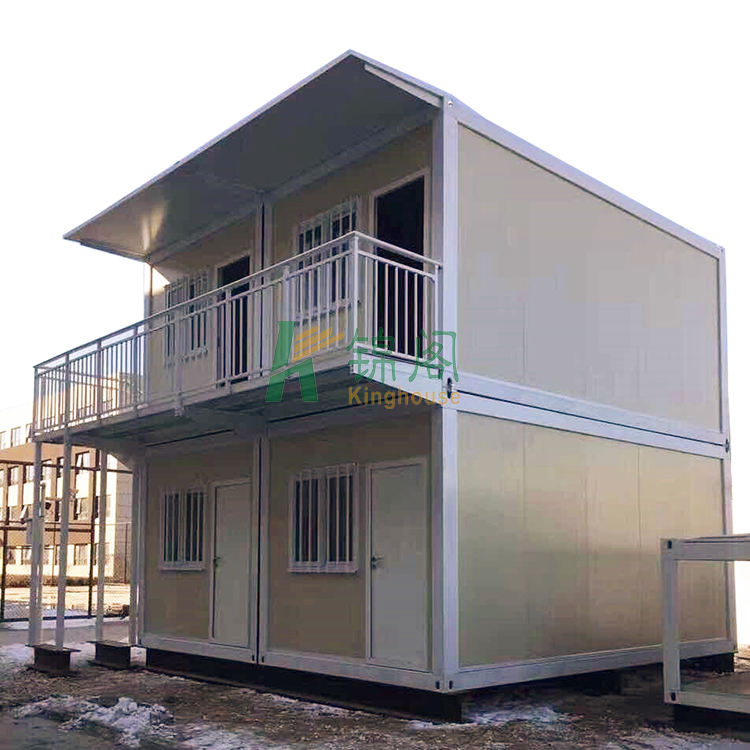 Earthquake Proof Small Two Story Modern Modular Portable Container House
