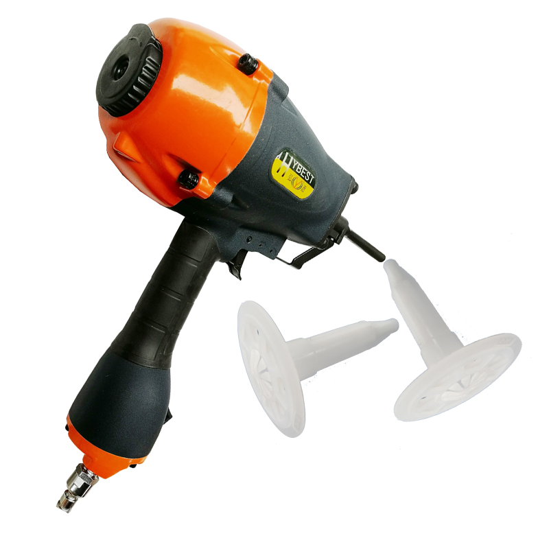 Пистолет для утепления Hybest SR40 с гвоздями для пенопласта