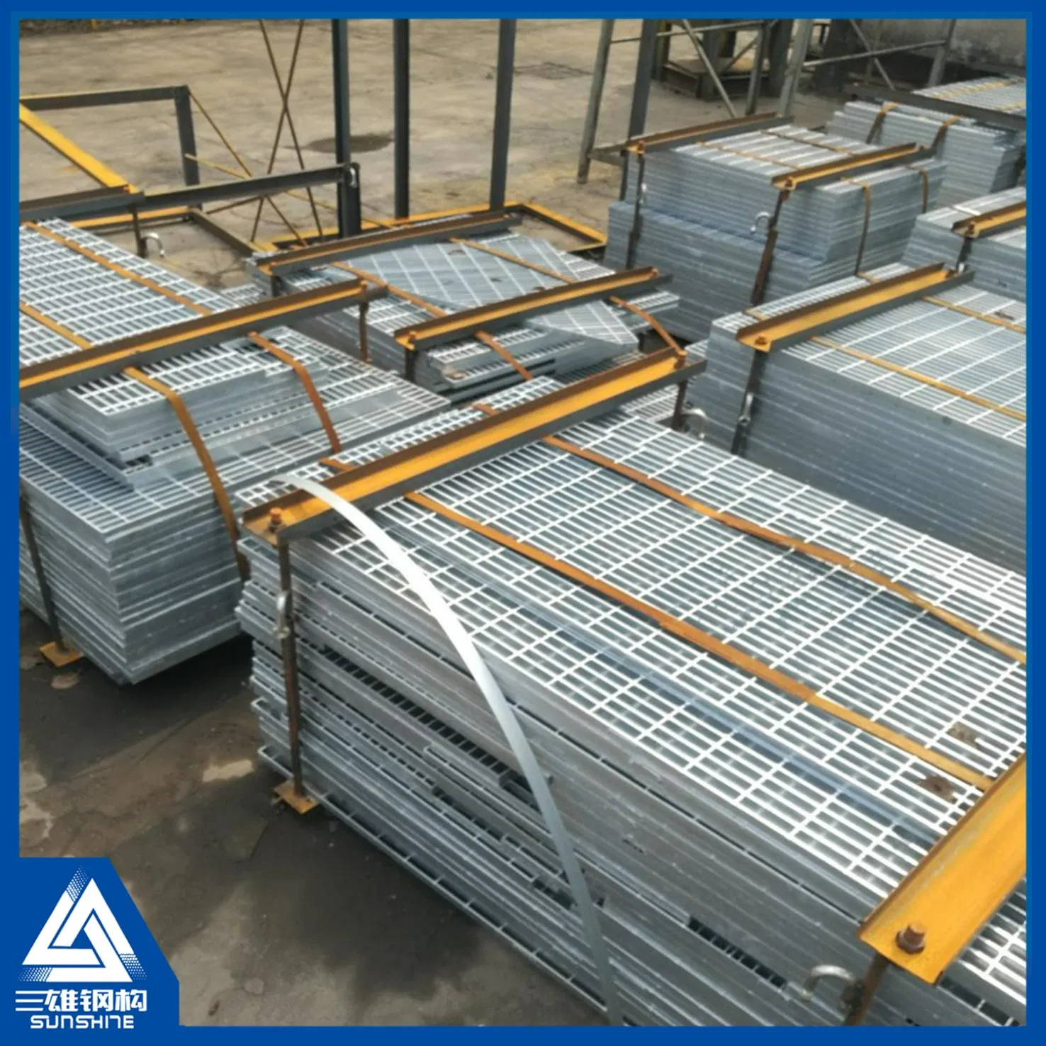 Premium Hot DIP Galvanized Heavy Duty Steel Grating for Industrial Use