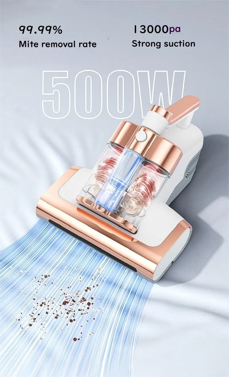 Household Hand-Held Vacuum Cleaner Dust Mite Remover Cleaner for Baby Bed