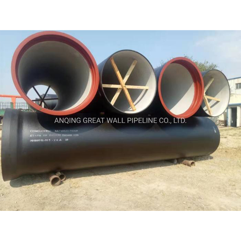 Premium En545 Class K9 Ductile Iron Spigot Pipe for Global Supply