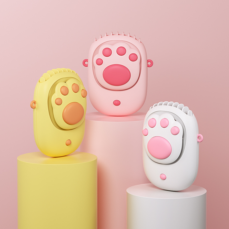 Portable Mini USB Fan Electric Fan Summer Hand Fan Neck Fan Toy Fan