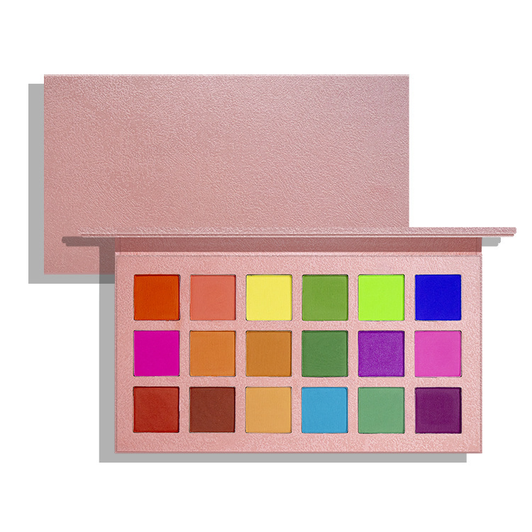 18 Color Earth Color Mashed Potatoes Eyeshadow Matte Pearlescent Eyeshadow