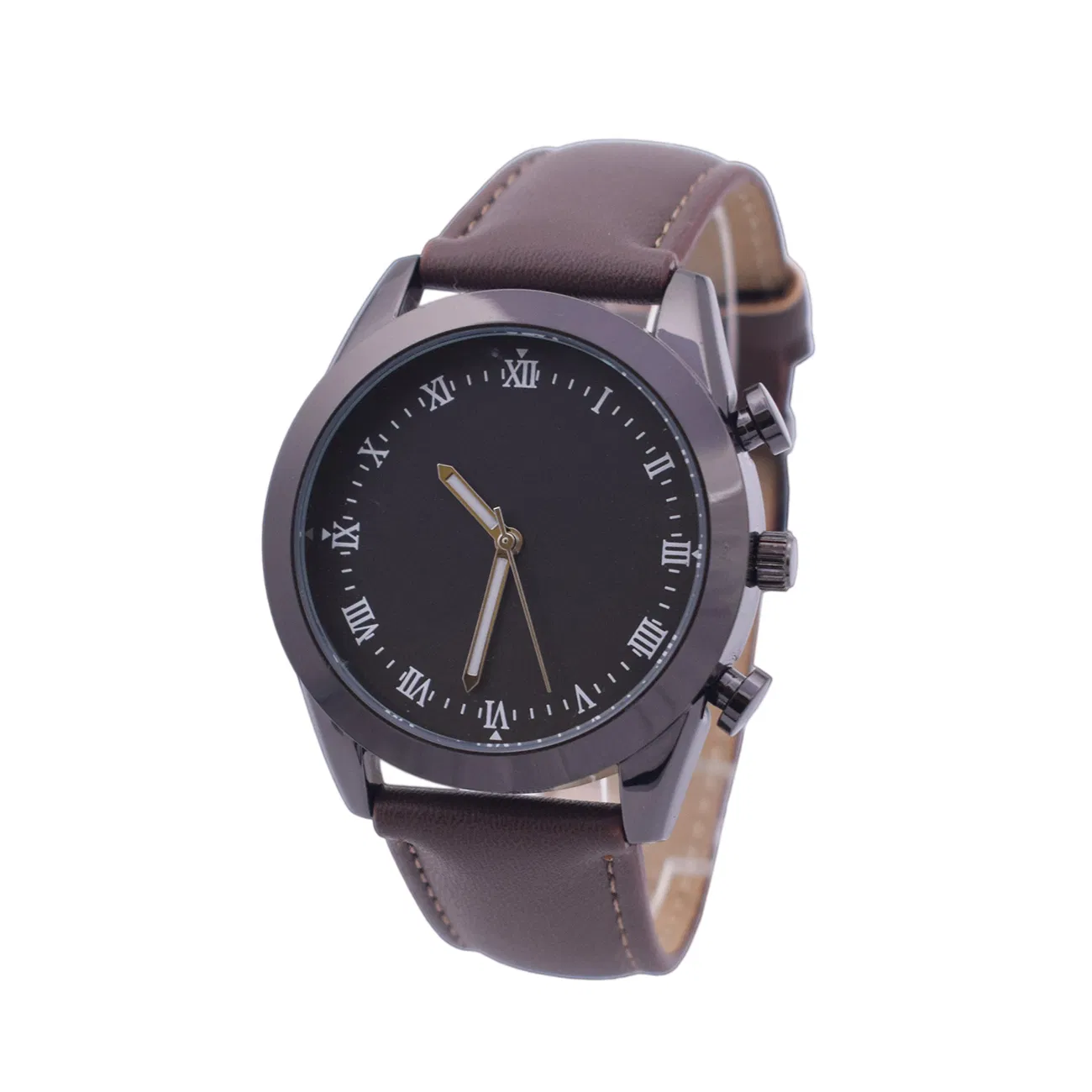 Factory Luxury Custom Men Watch Quartz Leather Watch
