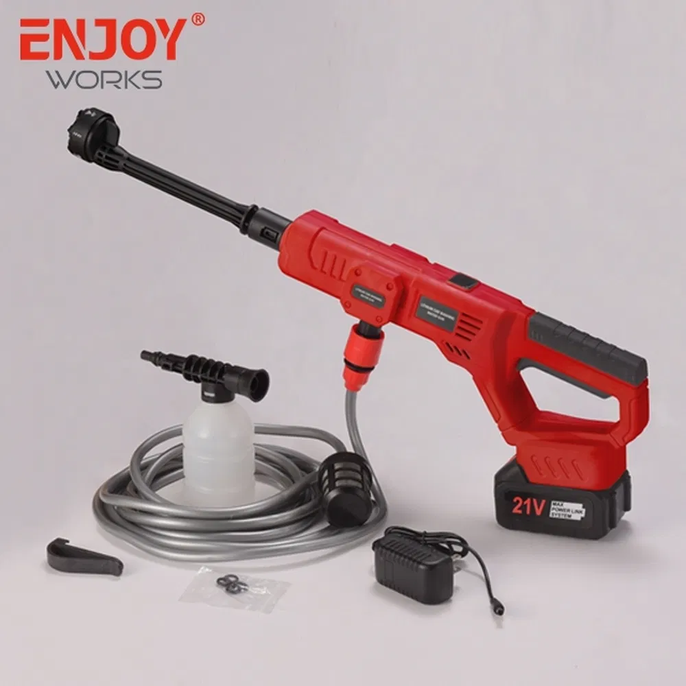 Portable Lightweight Cordless High Pressure Car Power Washer for Home Outdoor Cleaning
