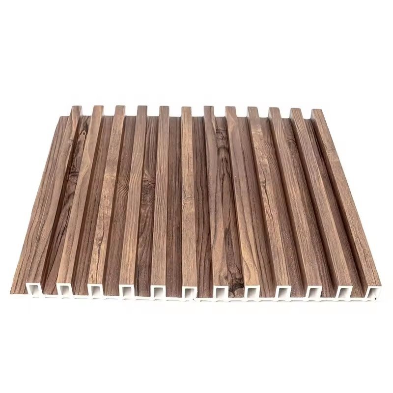 Custom Luxuy Waterproof Wood Plastic Composite Design DIY 3D WPC Wall Panel