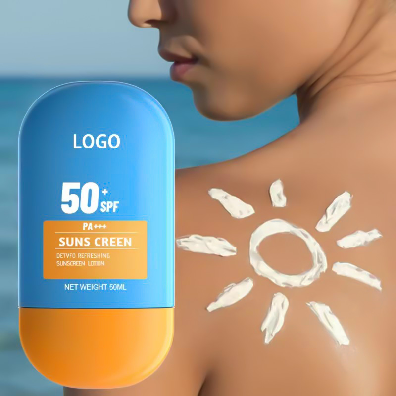 Private Brand Make up Base Isolation Sunscreen Cream SPF 50 Moisturizing Whitening Sun Cream Face Sunscreen