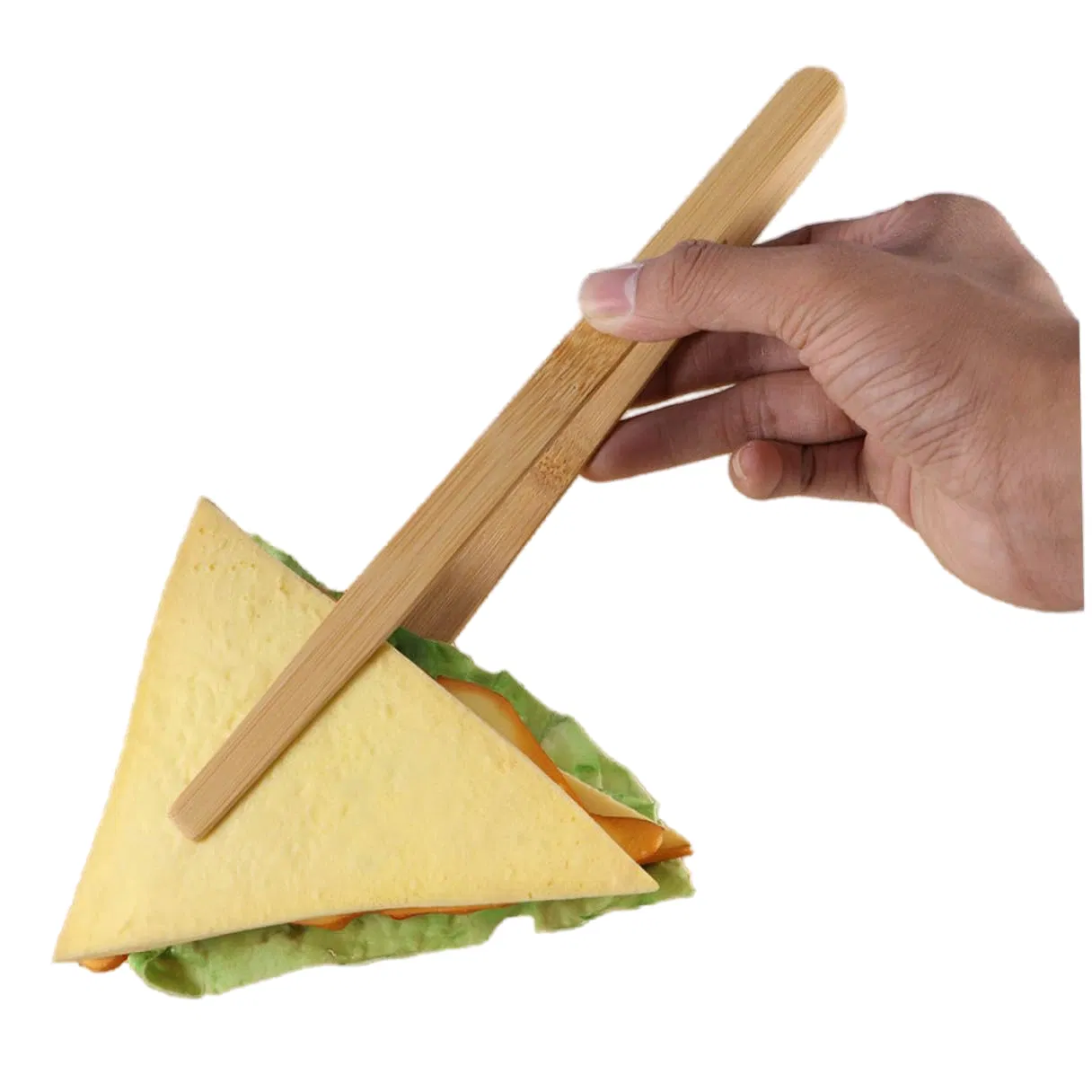 Lightweight Ergonomic Grip Food Clip