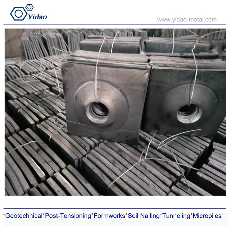 Grade 460/Grade 355 Steel Anchor Plate/Domed Plate